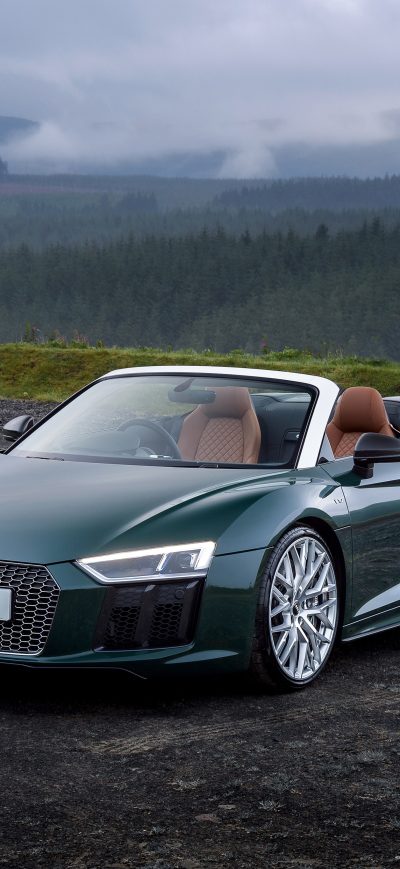 Fond d'écran iPhone Audi R8 Spyder V10 Plus 2017