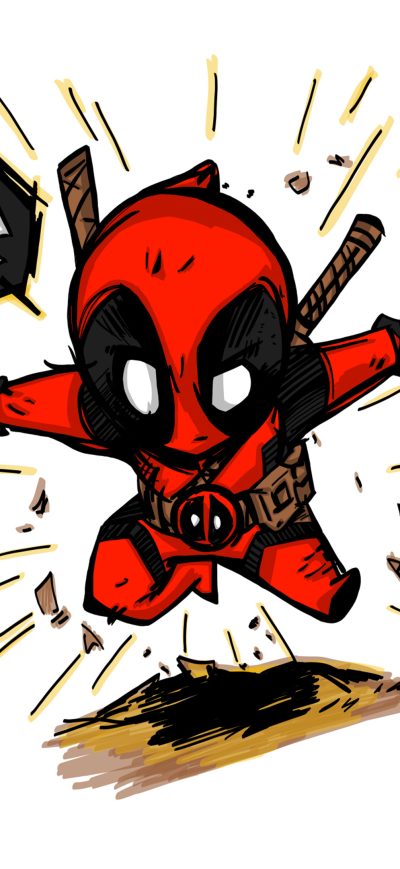 Fond d'écran iPhone Deadpool 2 Art 4k