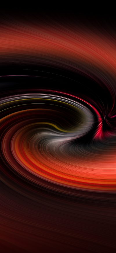 Fond d'écran iPhone Spiral Motion Red 4k