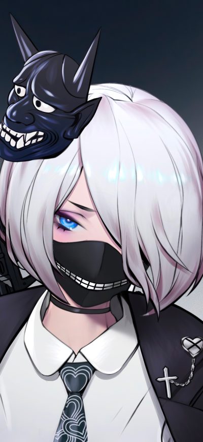 Fond d'écran Killer Gf – variante 2 (5120x2880) sur iPhone