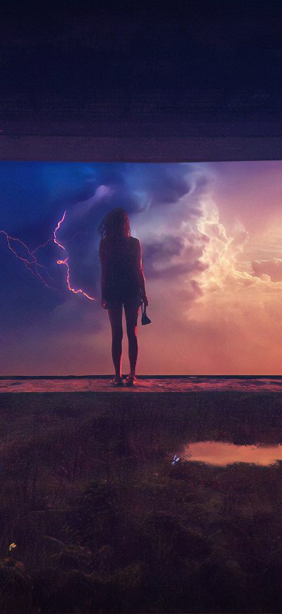 Fond d'écran Force Of Nature 4k sur iPhone
