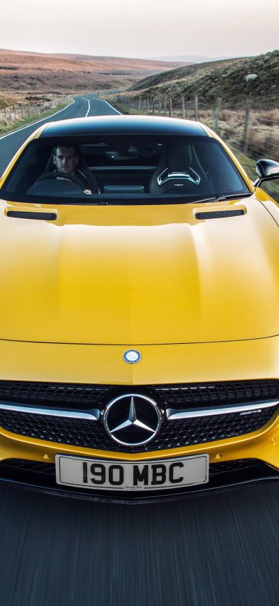 Fond d'écran iPhone Mercedes Amg GT 2017