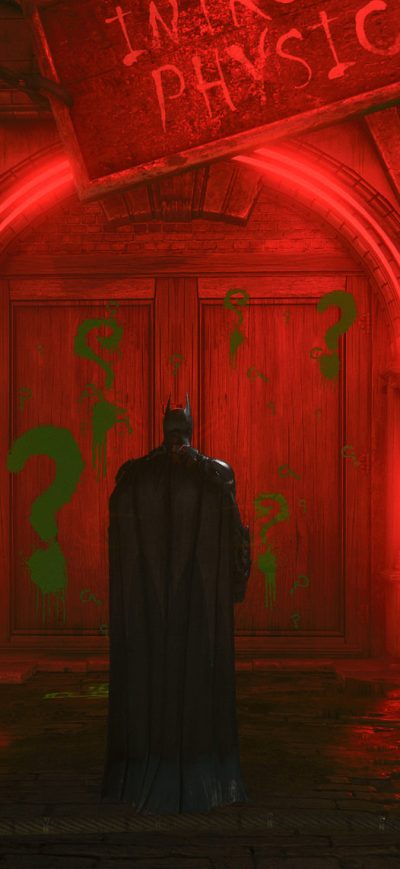 Fond d'écran iPhone Batman Arkham Knight Mystery Door