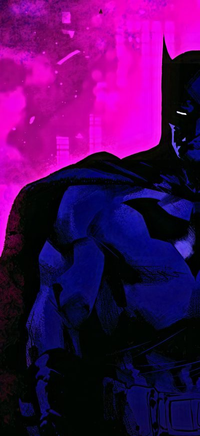 Fond d'écran iPhone Batman Purple Theme