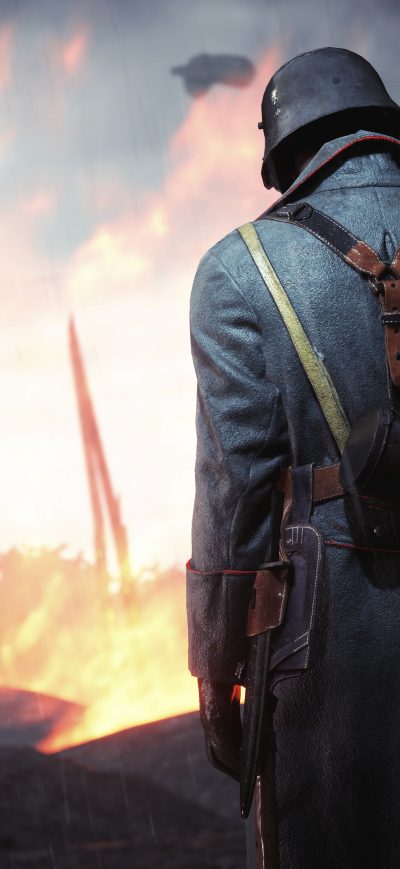 Fond d'écran iPhone 4k Battlefield 1 Soldier