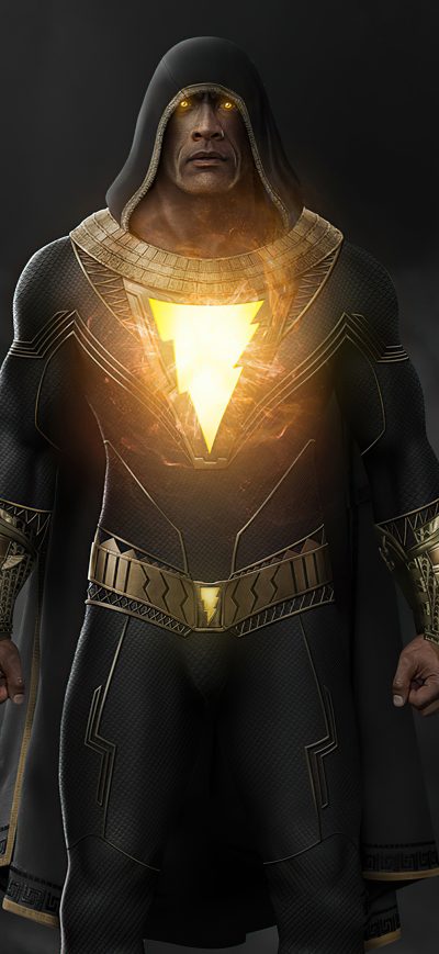 Fond d'écran iPhone Black Adam Suit Concept Art 4k