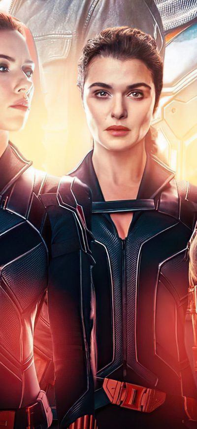 Fond d'écran iPhone Black Widow 2021 Movie Poster 5k