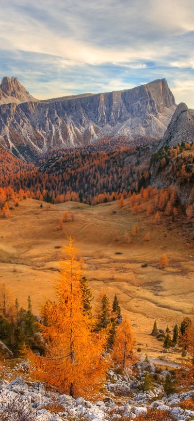 Fond d'écran iPhone Dolomites Mountains Landscape