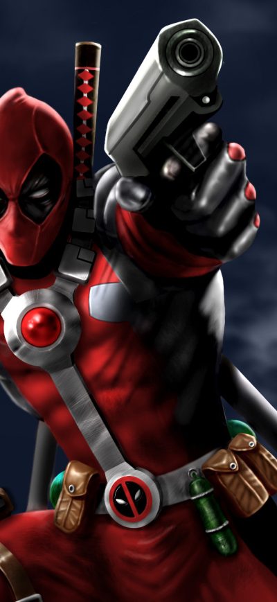 Fond d'écran iPhone Deadpool Fan Made Artwork