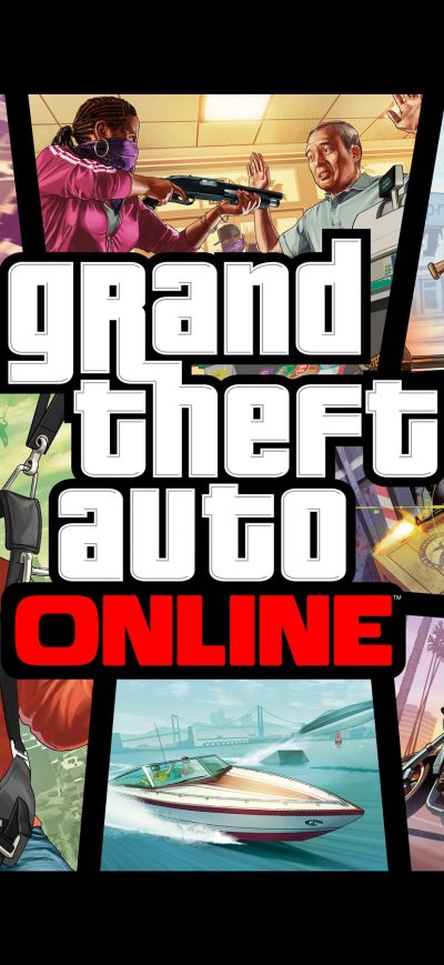 Fond d'écran iPhone GTA Online Logo
