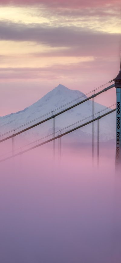 Fond d'écran St Johns Bridge Of Portland sur iPhone
