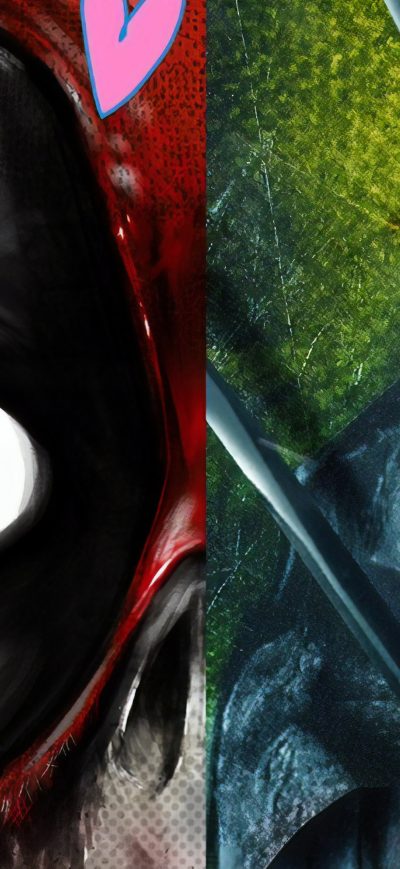 Fond d'écran iPhone Deadpool X Wolverine