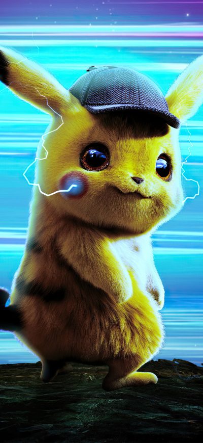 Fond d'écran iPhone Detective Pikachu Poster 4k