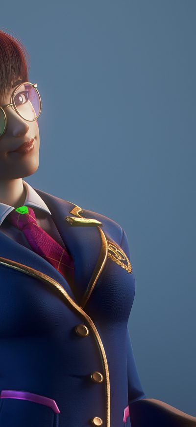 Fond d'écran iPhone Dva Overwatch School Girl 4k