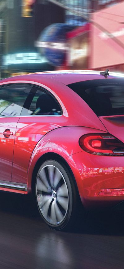 Fond d'écran iPhone 2017 Volkswagen Pink Beetle Model