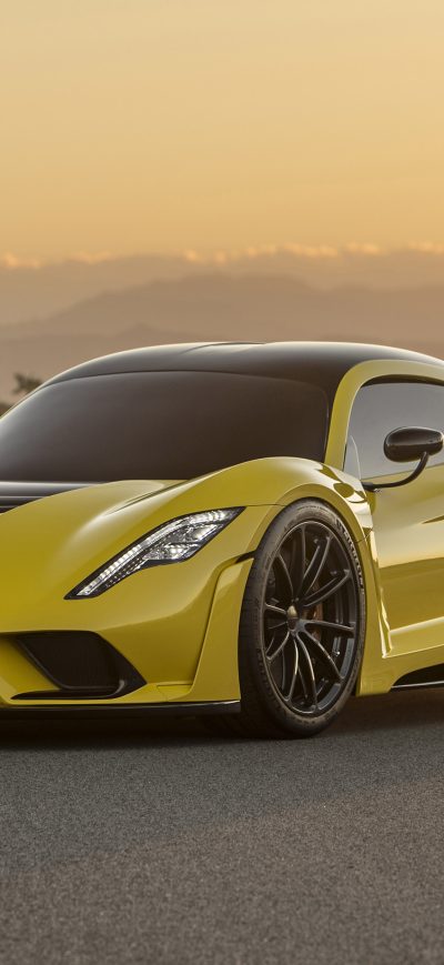 Fond d'écran iPhone Hennessey Venom F5 2017 Front