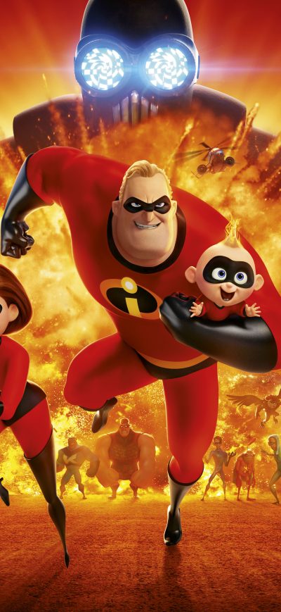 Fond d'écran iPhone The Incredibles 2 10k