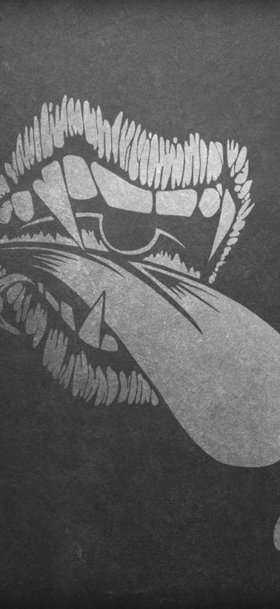 Fond d'écran iPhone Tounge Minimalism