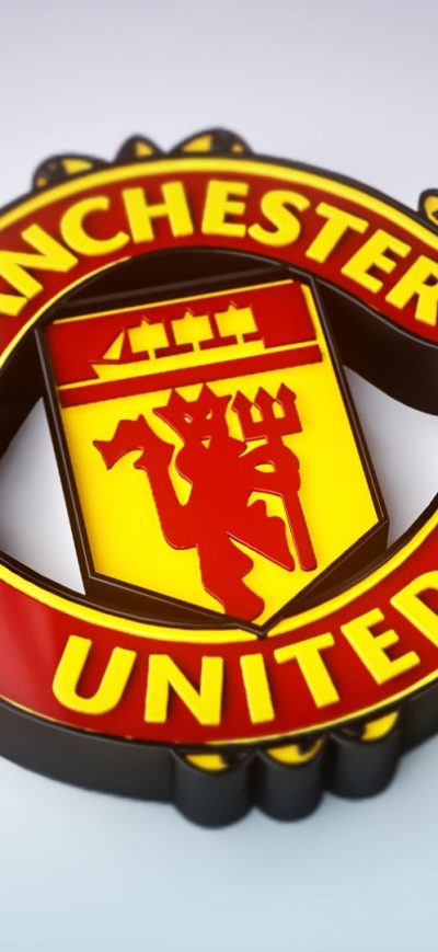 Fond d'écran iPhone Manchester United 3D Logo