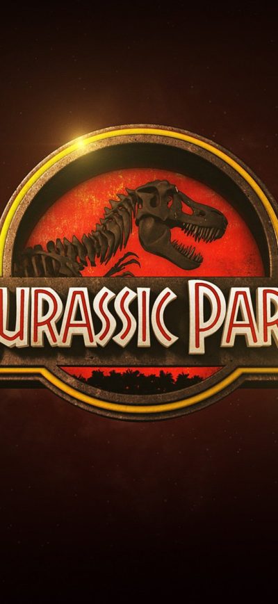 Fond d'écran iPhone Jurassic Park Logo