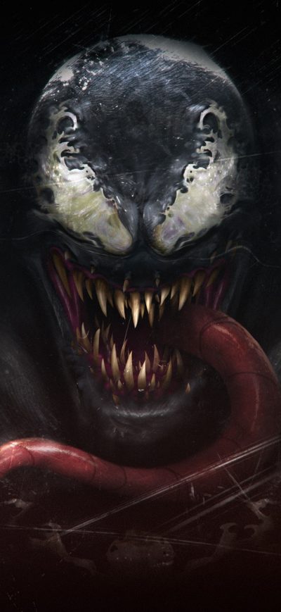 Fond d'écran iPhone Venom Dark Artwork