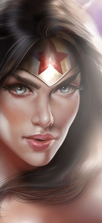 Fond d'écran iPhone Wonder Woman 2018 Art