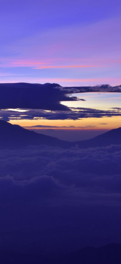 Fond d'écran Landscape Scenery Dawn Time 4k sur iPhone