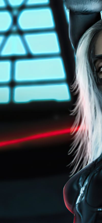 Fond d'écran iPhone Sydney Sweeney As Black Cat