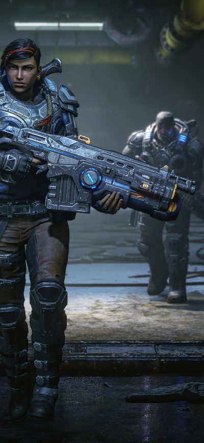 Fond d'écran iPhone Gears 5 Video Game 2019 4k