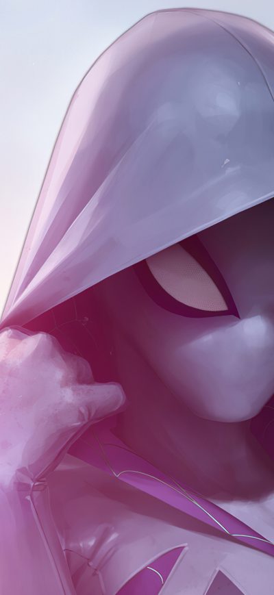 Fond d'écran iPhone Spider Verse Gwen