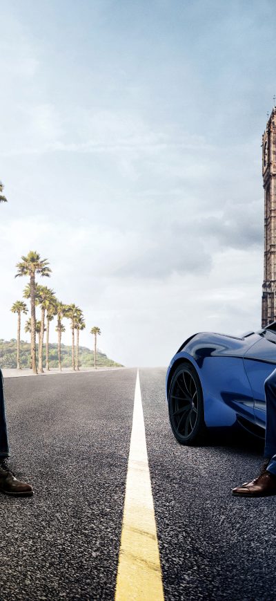 Fond d'écran iPhone Hobbs And Shaw 5k Poster