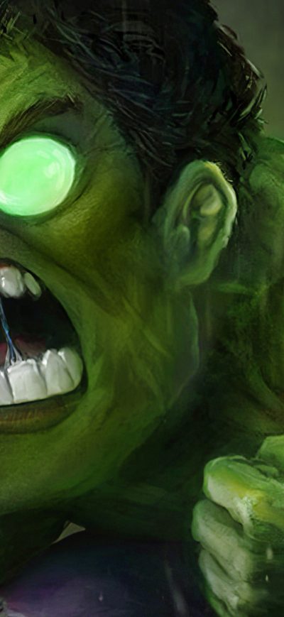 Fond d'écran iPhone Green Hulk