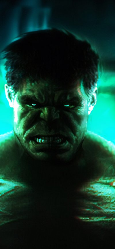 Fond d'écran iPhone Hulk Cyberpunk