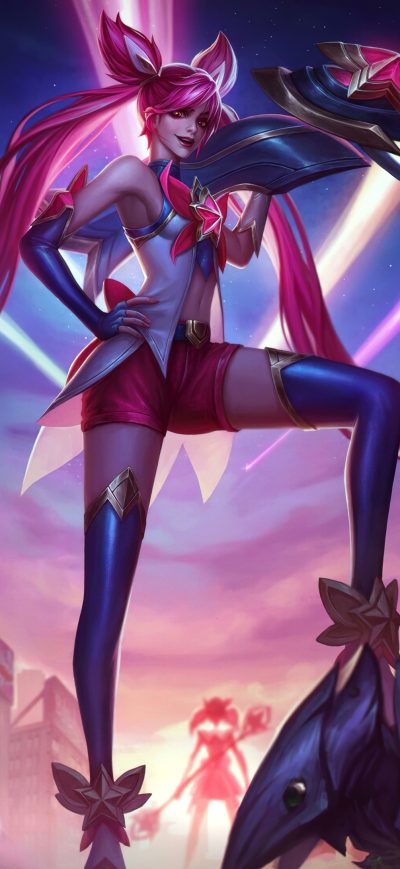 Fond d'écran iPhone Star Guardians Jinx 4k