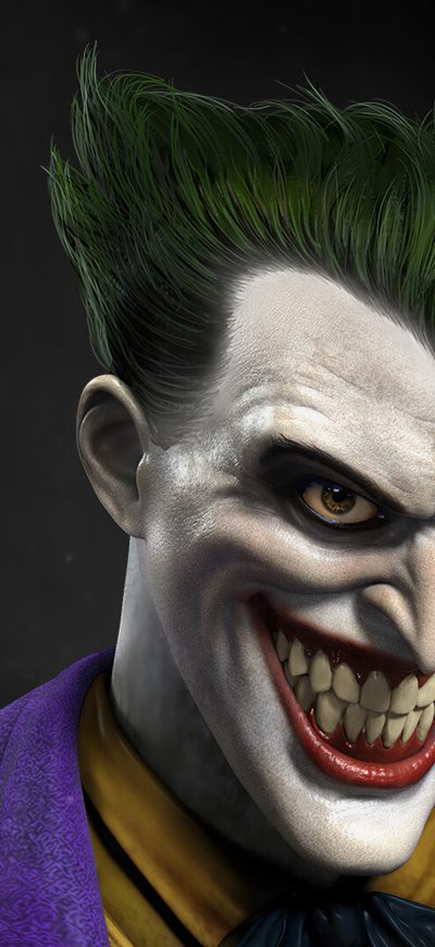 Fond d'écran iPhone Joker Closeup Laugh