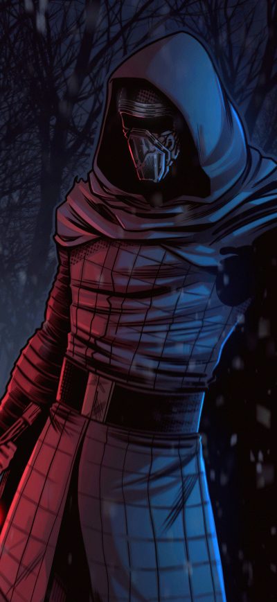 Fond d'écran iPhone Kylo Ren Cover Art