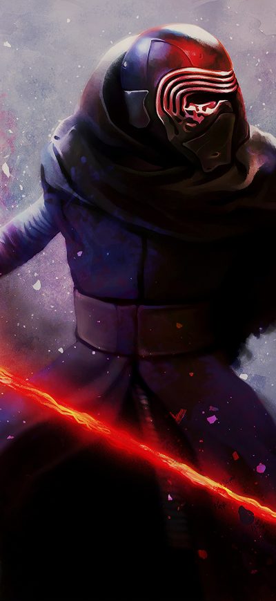 Fond d'écran iPhone Kylo Ren Starwars 4k