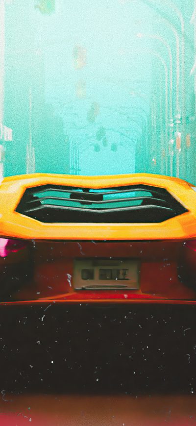Fond d'écran iPhone Lamborghini In Montreal Minimal 8k