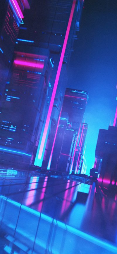 Fond d'écran Dvde Lights Art 4k sur iPhone