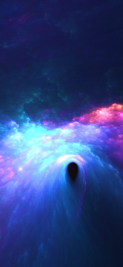 Fond d'écran Purple Space Passage sur iPhone