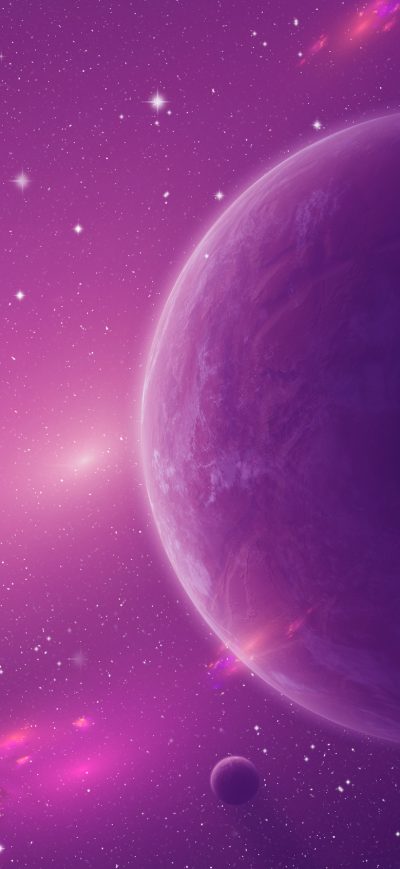Fond d'écran iPhone Lynette Space Scenery Scifi