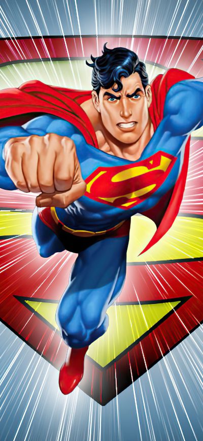 Fond d'écran iPhone Superman Dc Comic Minimal 5k