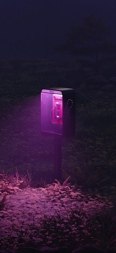 Fond d'écran iPhone Payphone Call Syntwave