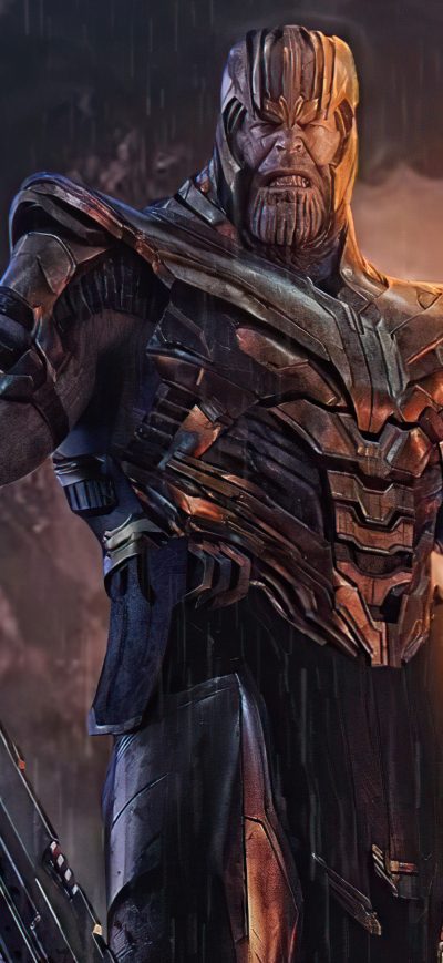 Fond d'écran iPhone Thanos Wons In End Game