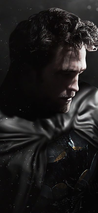 Fond d'écran iPhone The Batman Robert Pattinson Mask Off 4k