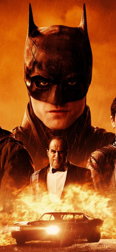 Fond d'écran iPhone The Batman Movie Poster Art 5k