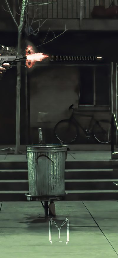 Fond d'écran iPhone John Wick X Neo