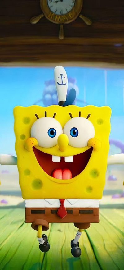 Fond d'écran iPhone Sponge On The Run 4k