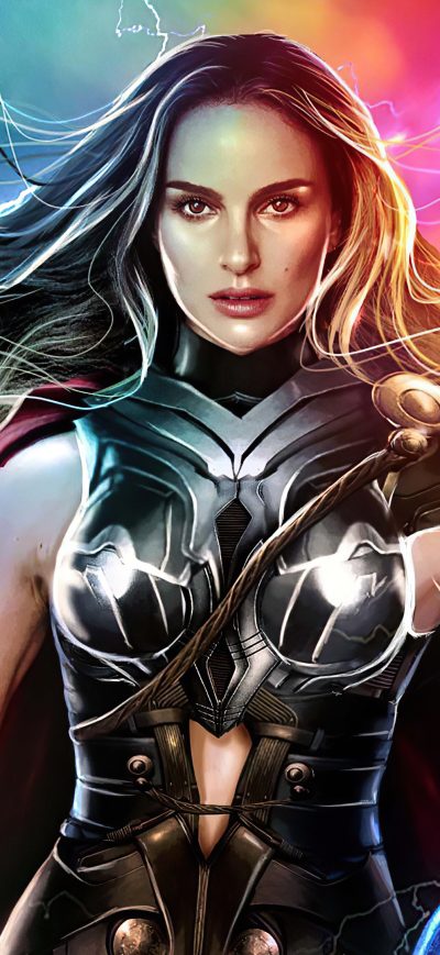 Fond d'écran iPhone Natalie Portman Lady Thor 4k