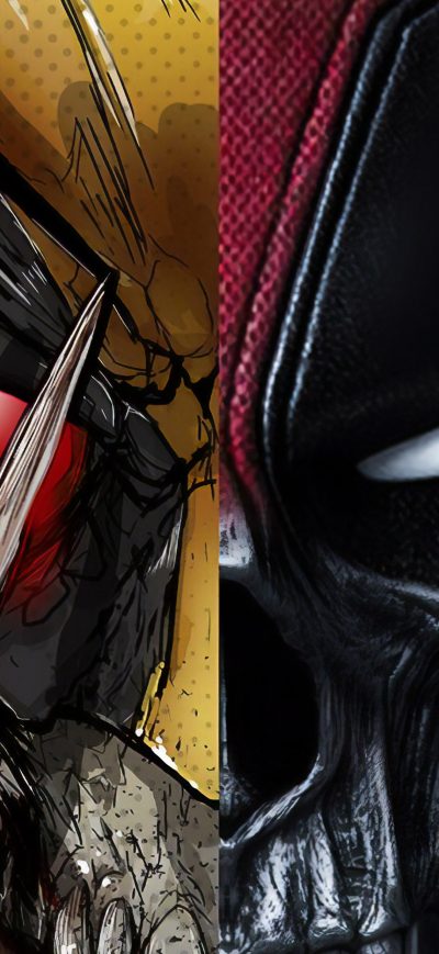 Fond d'écran iPhone Wolverine X Deadppol